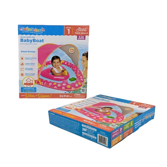 The Original Swimschool Grow With Me Baby Boat-6-24 Month-Level 1 - Picture 2 of 4